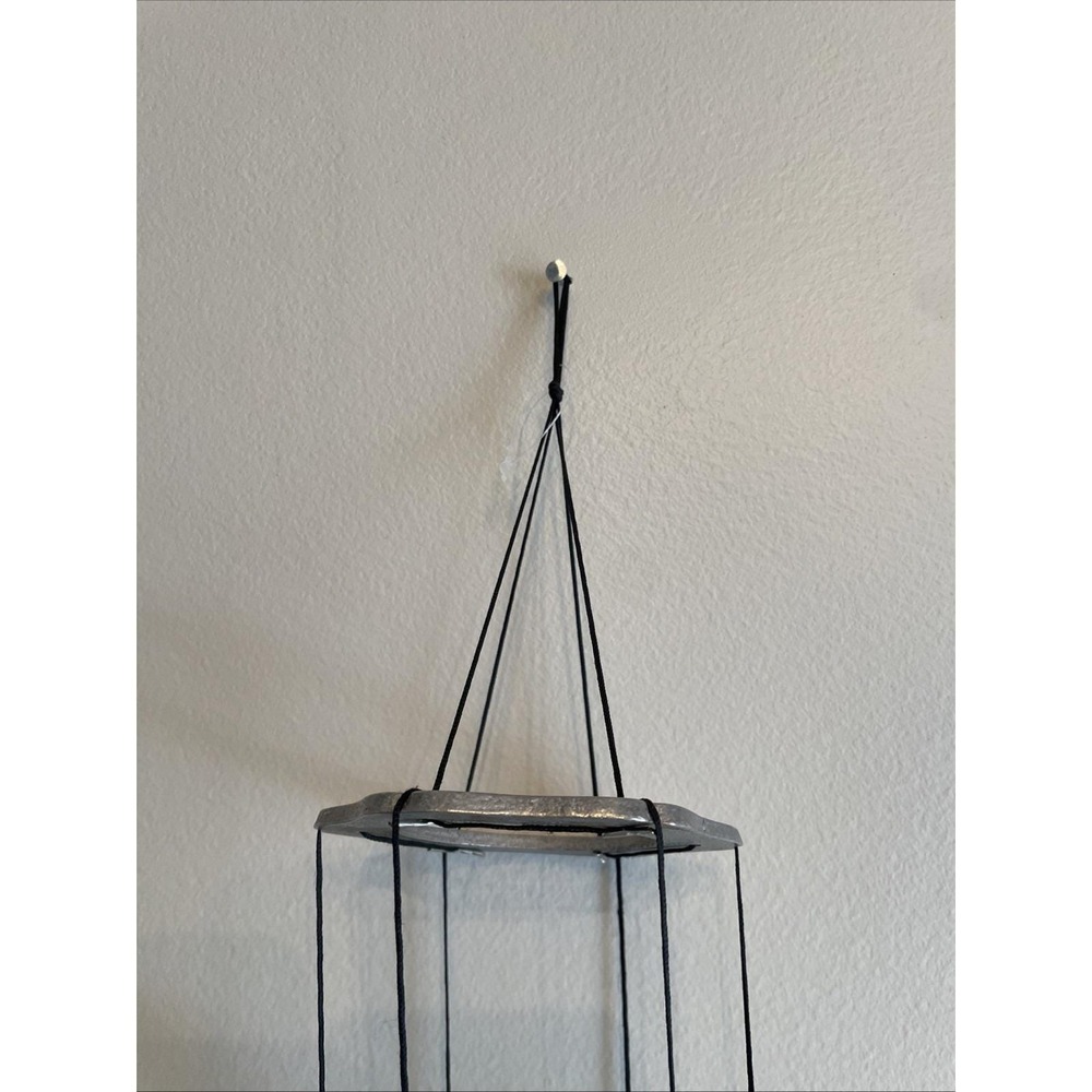 Vintage Carson Metal Wind Chime USA Made Pineapple Welcome Hospitality Decor - Picture 2 of 16